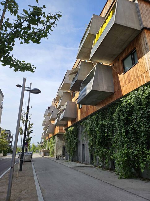 Nachhaltige Stadtentwicklung in der Seestadt Aspern.